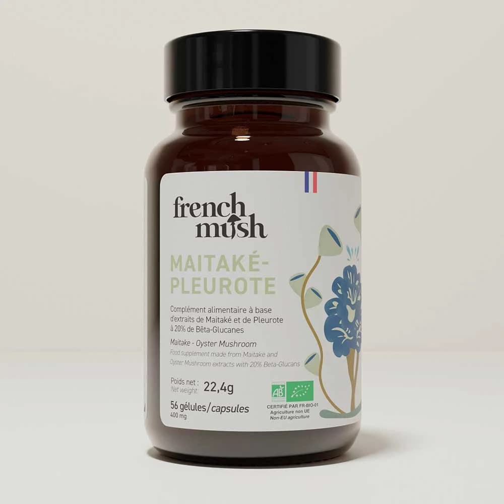 French Mush — Duo Maïtaké & Pleurote Bio — Gélules