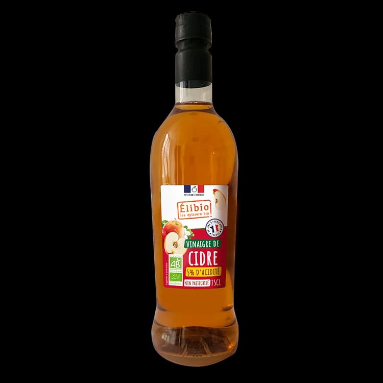 Vinaigre de cidre bio — 75 cl — Elibio