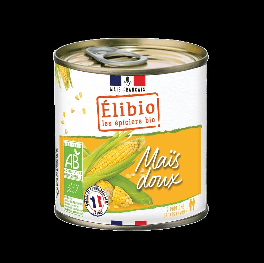 Maïs bio — 300 g — Elibio