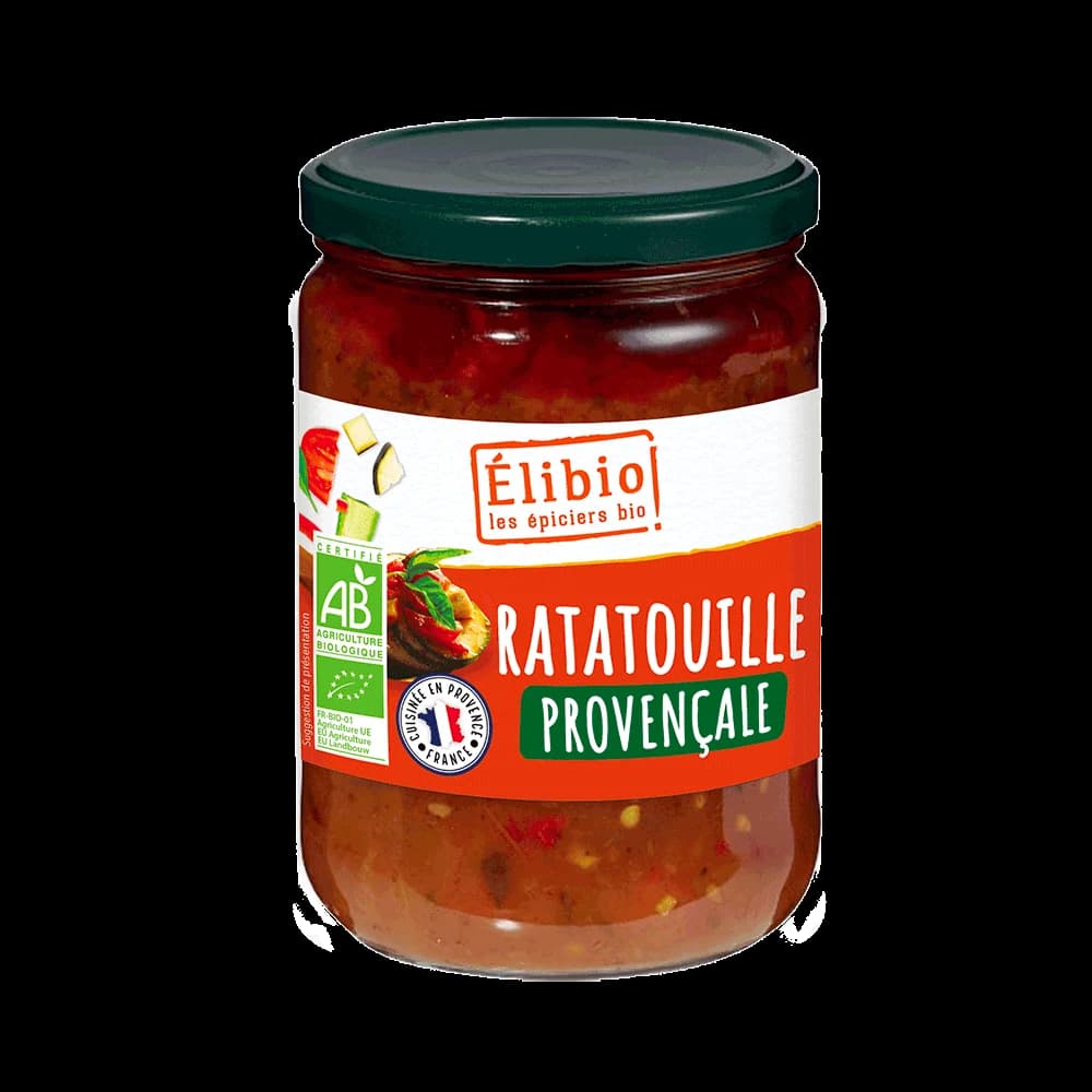 Ratatouille bio — 650 g — Elibio