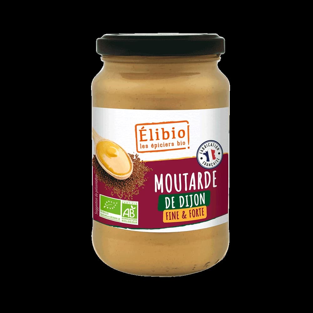 Moutarde de Dijon bio — 350 g — Elibio