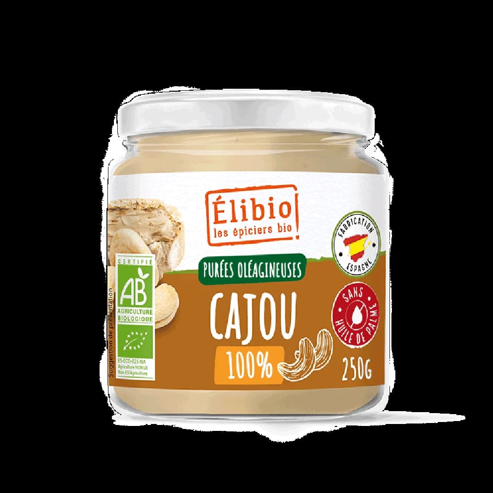 Purée de cajou bio — 250 g — Elibio