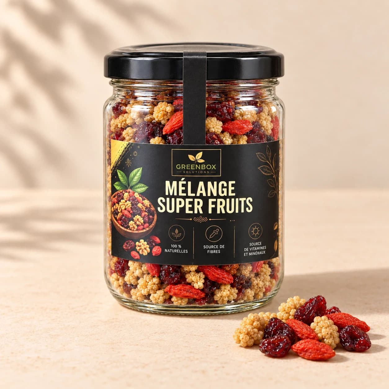 Greenbox — Mélange super fruits bio — 200 g