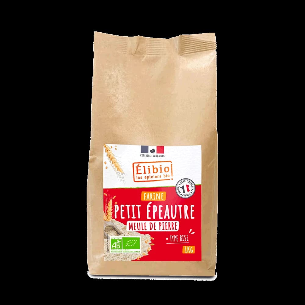 Farine de petit épeautre bio — 1 kg — Elibio