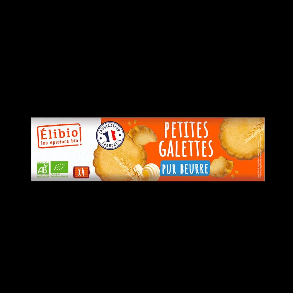 Galette pur beurre bio — 125 g — Elibio