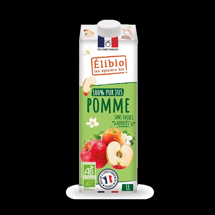 Jus de pommes — 1 L — Elibio