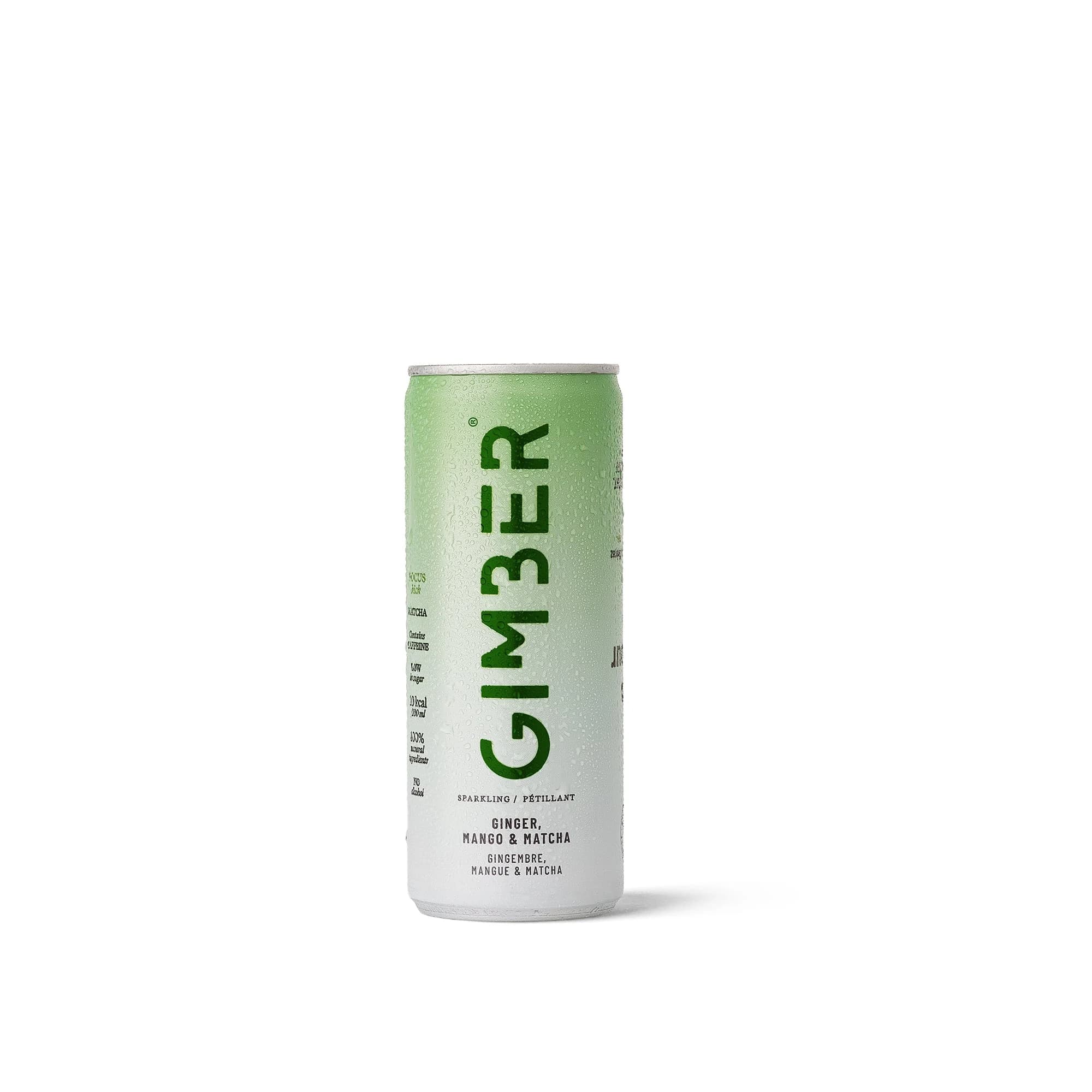 GIMBER — Mangue & Matcha — 250 ml