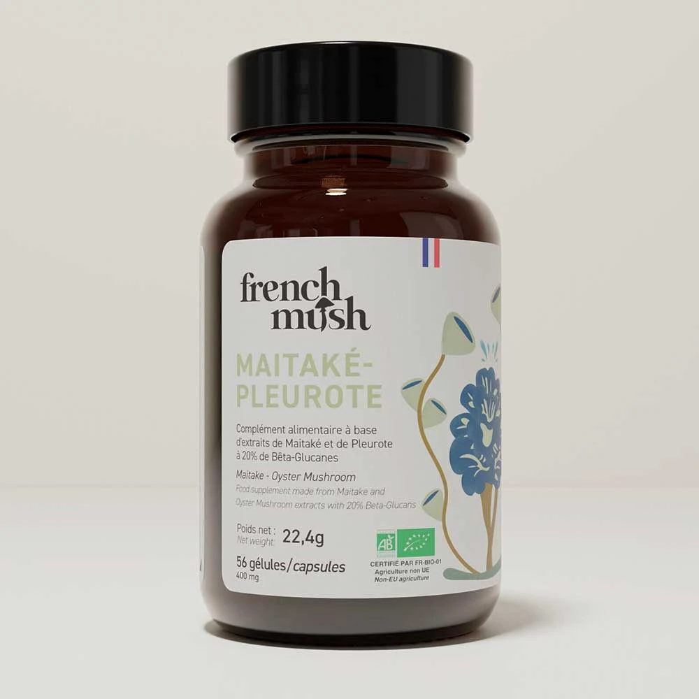 French Mush — Duo Maïtaké & Pleurote Bio — Gélules