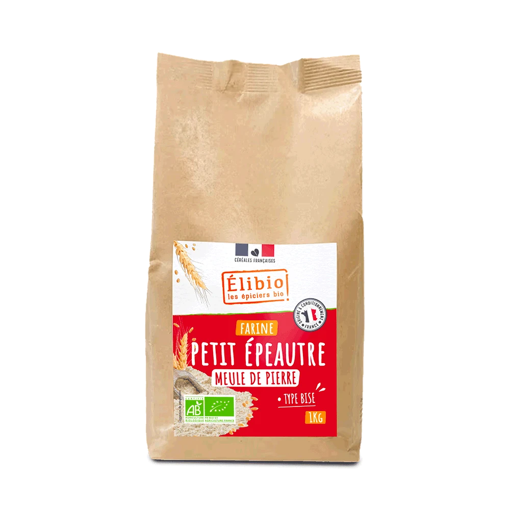 Farine de petit épeautre bio — 1 kg — Elibio